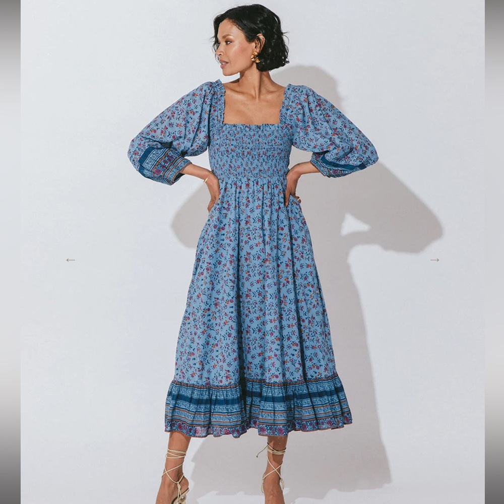 Cleobella  Eva dress worn twice Size M can fit up to an XL